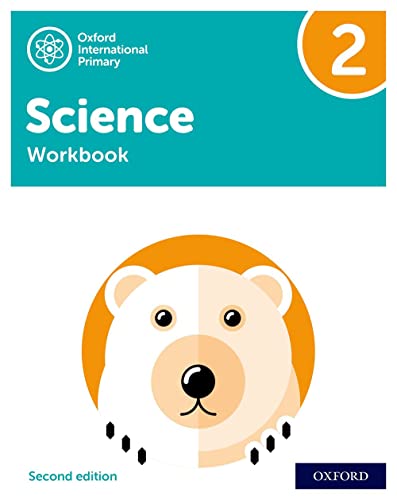 Primary science workbook cover with a polar bear illustration.
