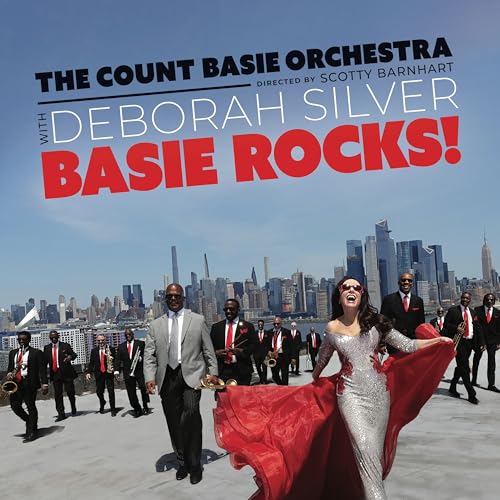 CD cover featuring Deborah Silver with Count Basie Orchestra and city skyline.