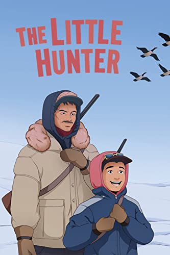 Book cover: two Inuit people with a rifle, snowy landscape.