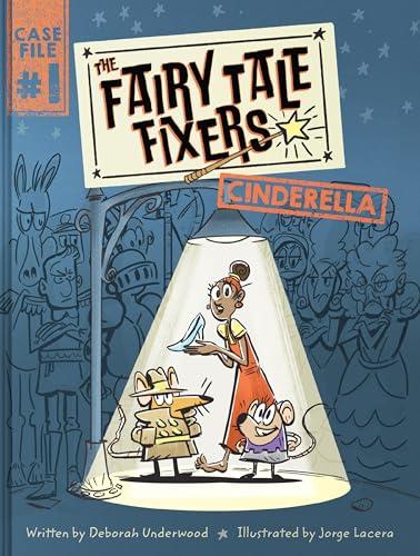 Graphic novel cover: Cinderella reimagined with diverse characters and a dog.