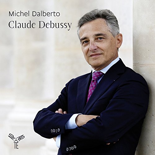 CD cover featuring pianist Michel Dalberto, portrait against a stone wall.