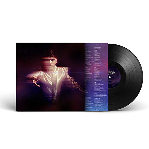 Declan McKenna's "Zeros" vinyl record with a portrait cover and tracklist.