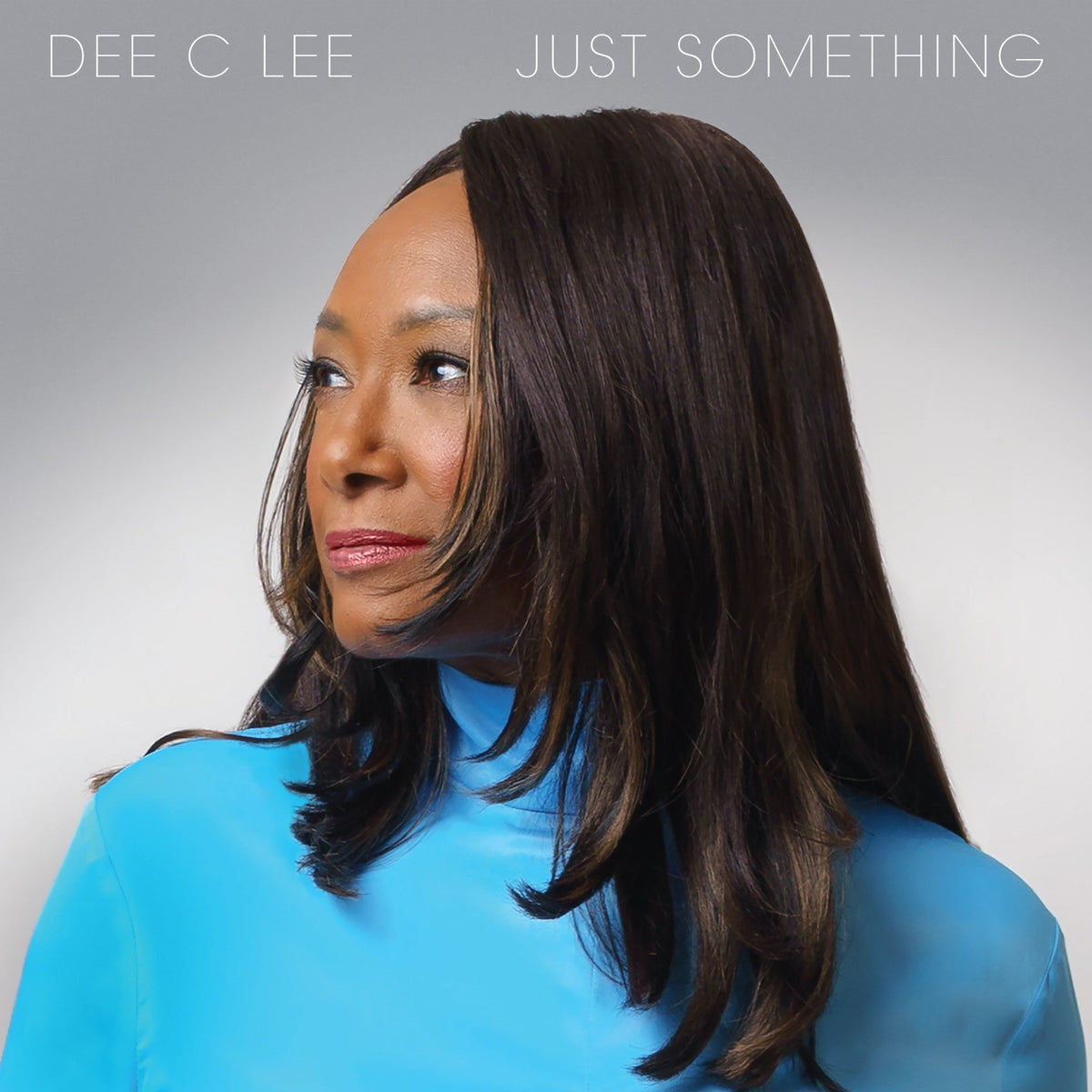 Dee C. Lee album cover featuring a portrait of a woman with long hair.