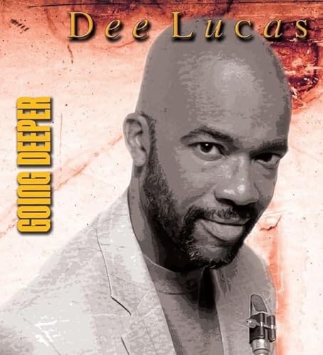 CD cover featuring a portrait of Dee Lucas, a Black man with a beard.