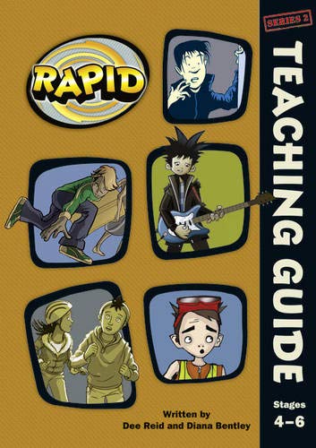 Teaching guide cover with cartoon illustrations of young people, "RAPID" logo.