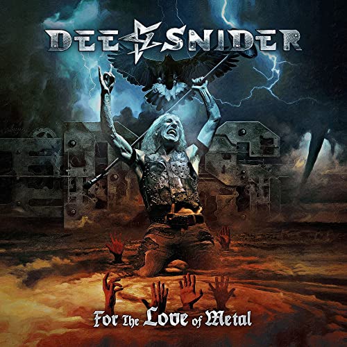 Dee Snider album cover: kneeling figure with outstretched arms, stormy sky.