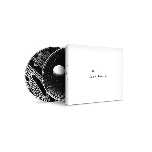 Deep Purple "=1" CD in white case, disc partially visible.