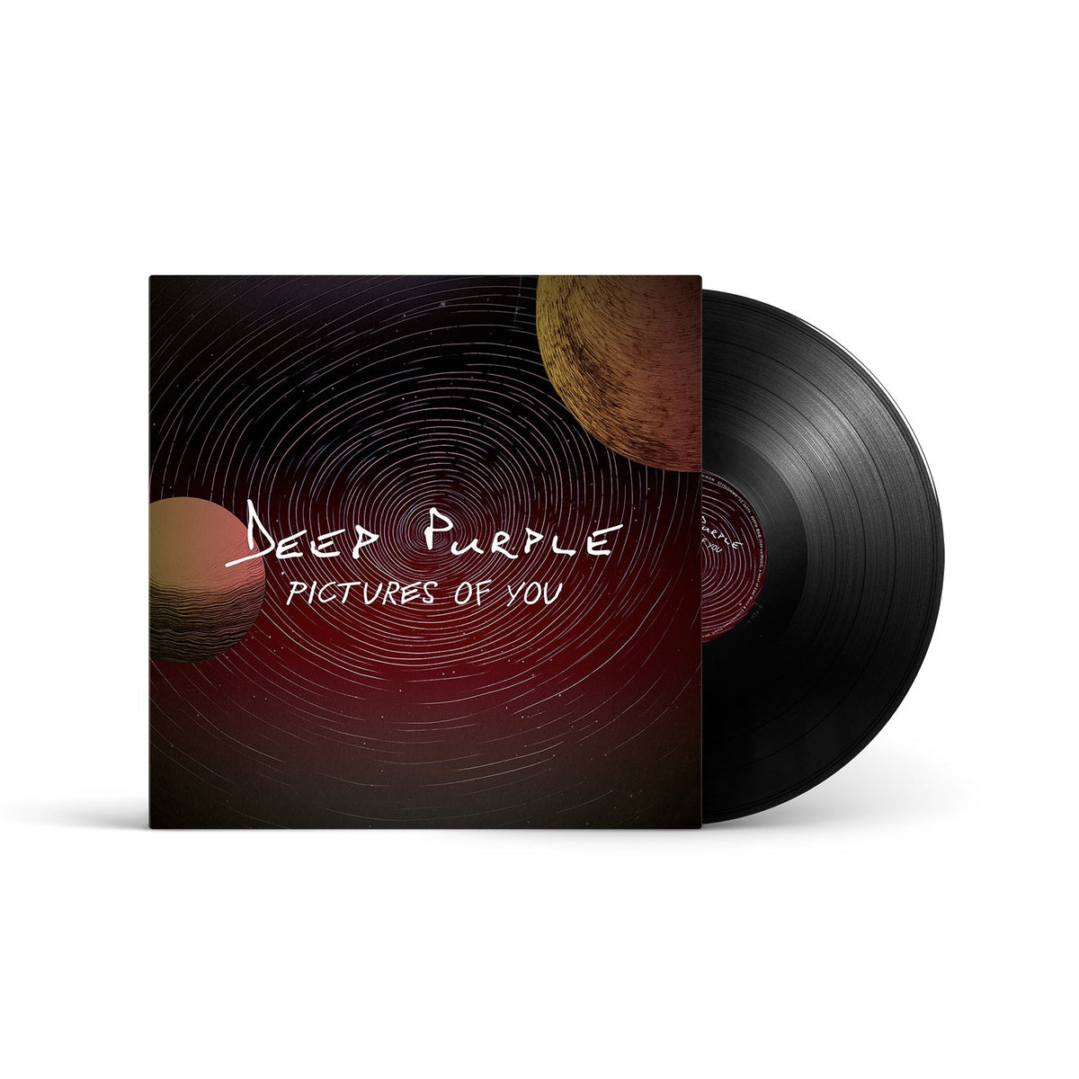 Deep Purple “Pictures Of You” vinyl record with planetary cover art.