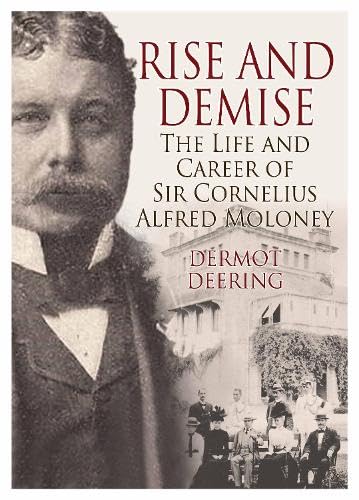 Book cover featuring a portrait of Sir Cornelius Alfred Moloney and a historical group photo.