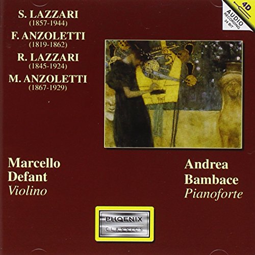 CD cover featuring a painting of a woman with a lyre, composers’ names.