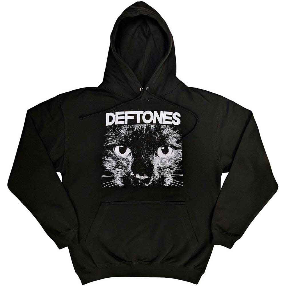 Dark pullover hoodie featuring the Deftones' Sphynx album art, size XX-Large.