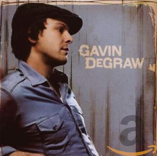 CD cover featuring singer Gavin DeGraw in a cap and blue shirt.