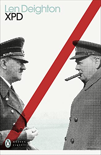 Book cover featuring halftone images of Hitler and Churchill separated by a red diagonal.