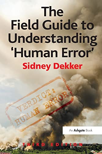Book cover with smoke and a “Human Error” stamp, third edition.