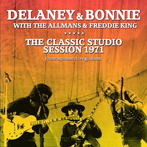 CD cover featuring Delaney & Bonnie with musicians playing guitars.