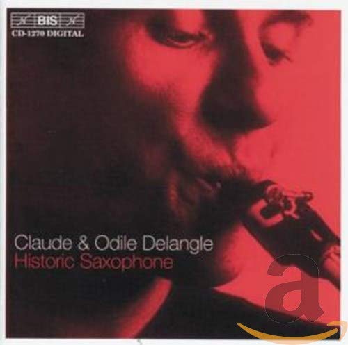 CD cover featuring a close-up of a musician playing a saxophone.