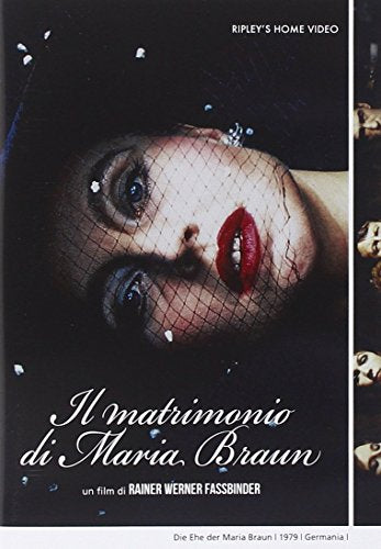 DVD cover for "Il Matrimonio di Maria Braun," featuring a veiled woman.