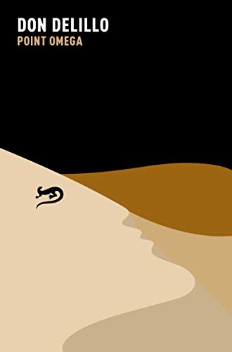 Book cover for Point Omega by Don DeLillo featuring a lizard on a dune.