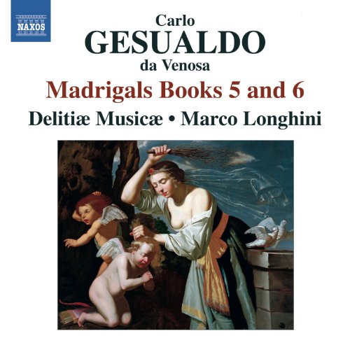 CD cover with a Renaissance painting of a woman and cherubs, white background.