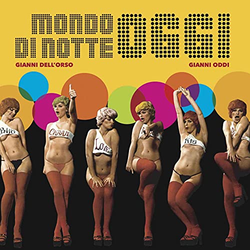 Album cover: "Mondo Di Notte Oggi" with six women in lingerie.