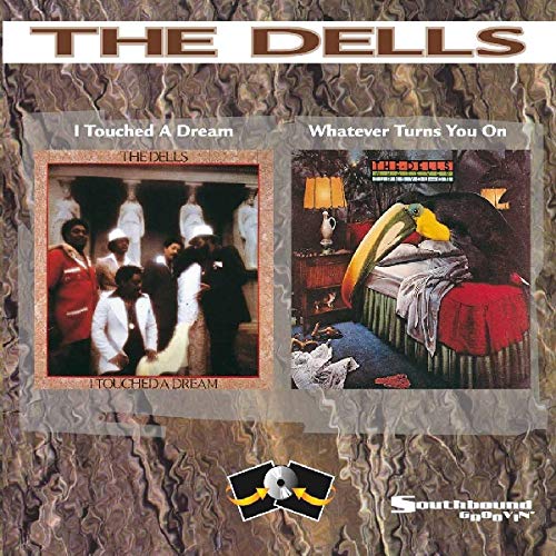 CD cover for The Dells’ “I Touched a Dream” with two image panels.