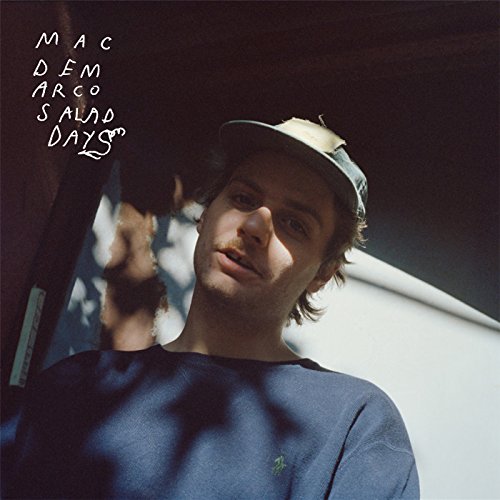 Mac DeMarco’s “Salad Days” CD cover featuring a portrait of the artist.
