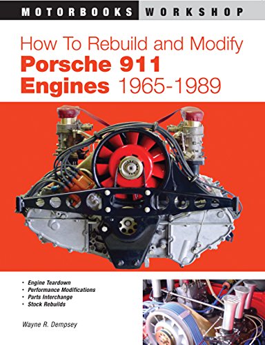 Book cover: Porsche 911 engine rebuild and modification guide, 1965-1989.