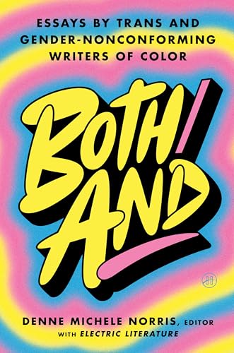Book cover with bold yellow text “Both/And” on a swirling pink and yellow background.