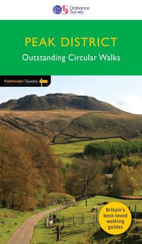 Pathfinder guide cover with Peak District landscape and walking paths.