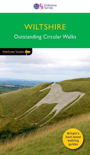 Wiltshire Pathfinder walking guide cover featuring the Uffington White Horse.