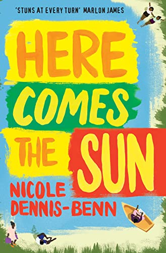 Book cover with bold text over yellow, green, and red paint swatches, featuring small figures.