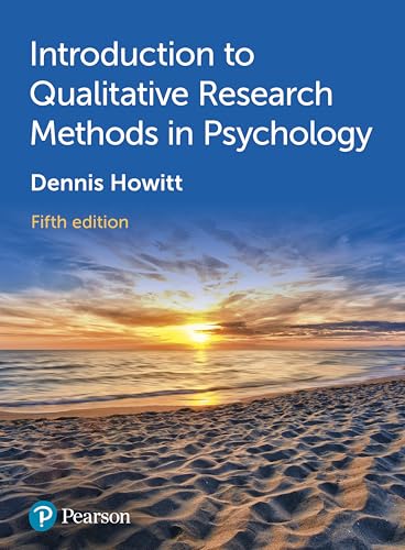 Book cover: "Introduction to Qualitative Research Methods in Psychology," fifth edition.