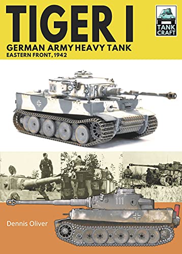 Book cover featuring a camouflaged German Tiger I tank on the Eastern Front.
