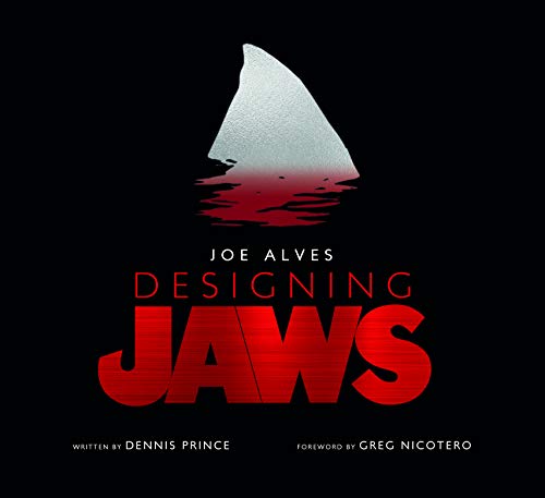 Book cover: shark fin silhouette above red text “Designing Jaws”.
