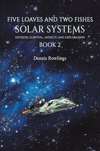 Book cover with spaceship against a starry, nebula-filled background.