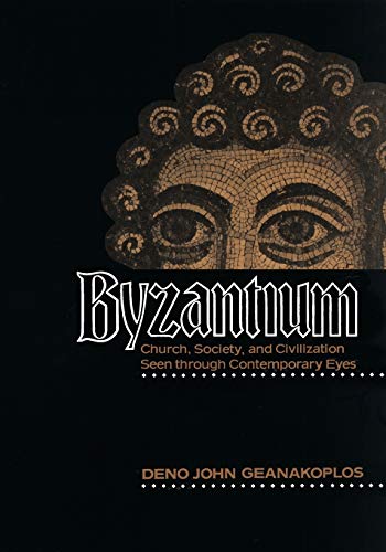 Book cover featuring a mosaic eye and the title "Byzantium: Church".