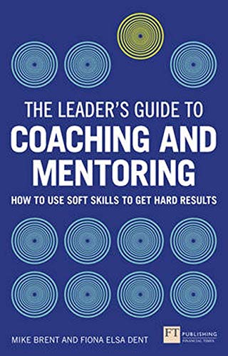 Book cover: "The Leader's Guide to Coaching & Mentoring" with blue circles.