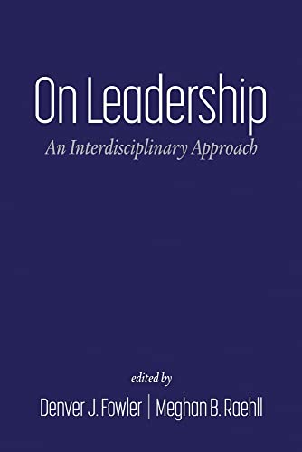 Book cover: "On Leadership" with white text on a dark blue background.
