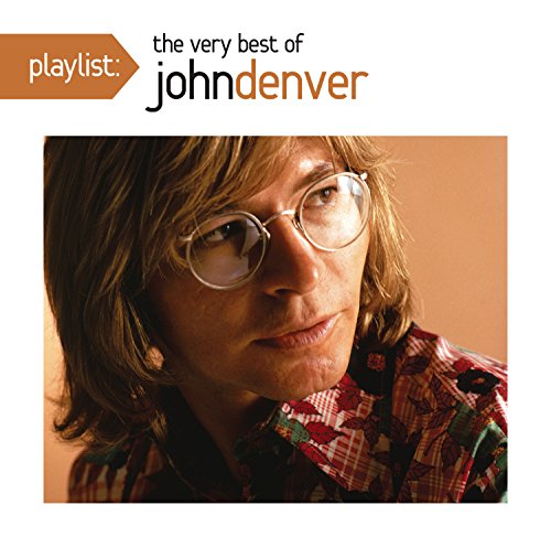 CD cover featuring a portrait of John Denver wearing glasses.