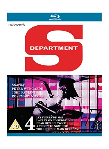 Department S: Volume 4" Blu-ray cover with a red "S" and cast photos.