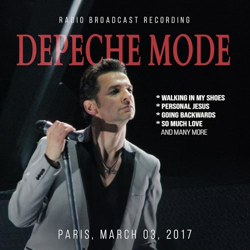 Depeche Mode CD cover featuring Dave Gahan singing into a microphone.