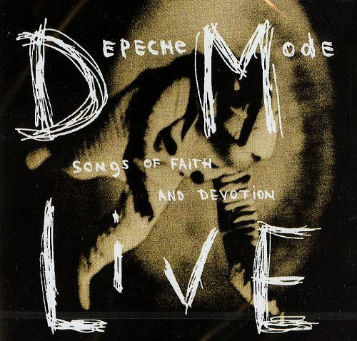 Depeche Mode "Songs of Faith and Devotion Live" CD cover art.