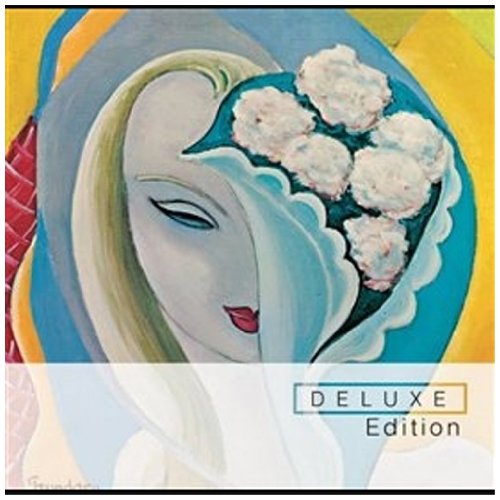 Derek and the Dominos “Layla” album cover: painted woman with flowers.