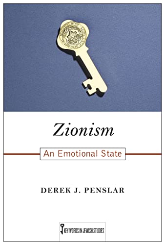 Book cover: "Zionism: An Emotional State" with a key image.