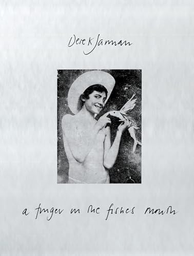 Black and white book cover featuring a woman and a fish.