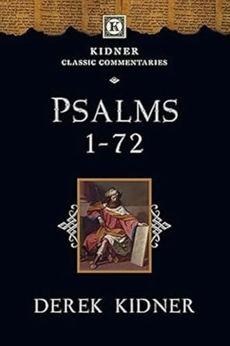 Black book cover with "Psalms 1-72" title and a painting of a biblical figure.