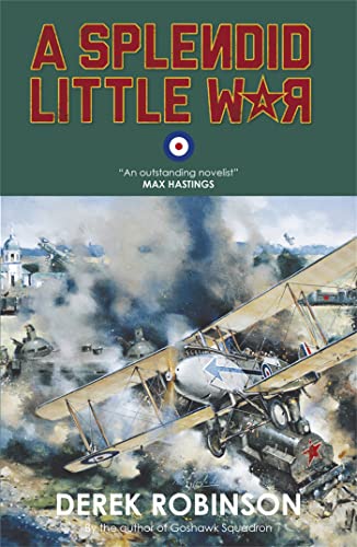 Book cover depicting biplanes in aerial combat during wartime.
