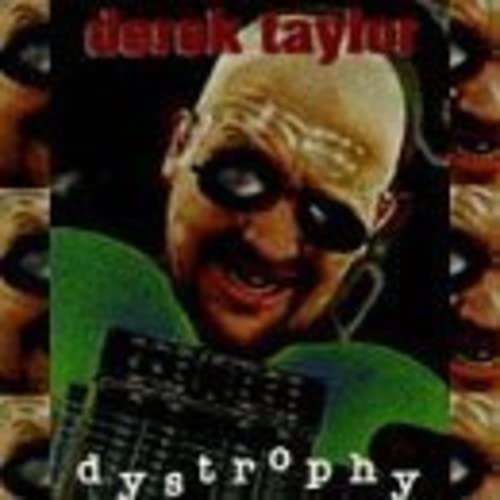 CD cover showing a man with sunglasses and a green shirt, titled Dystrophy.