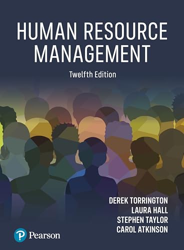 Book cover for Human Resource Management Twelfth Edition featuring a stylized crowd of people.