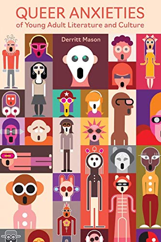 Book cover with colorful, stylized illustrations of anxious faces.